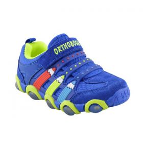 Обувь ортопедическая кроссовки ORTHOBOOM 33034-01 синие - купить недорого / Самара, Тольятти, Ульяновск, Сызрань